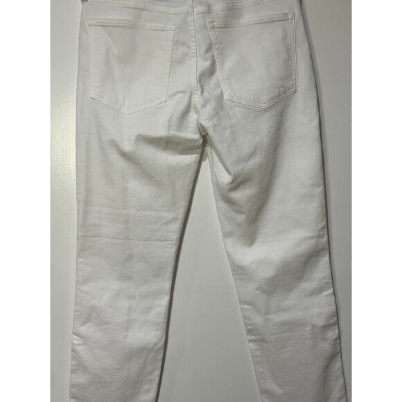 J. Crew 10" Vintage Straight White Jeans Size 30 NWT Stretchy Fitted Thru Hip - Picture 9 of 11